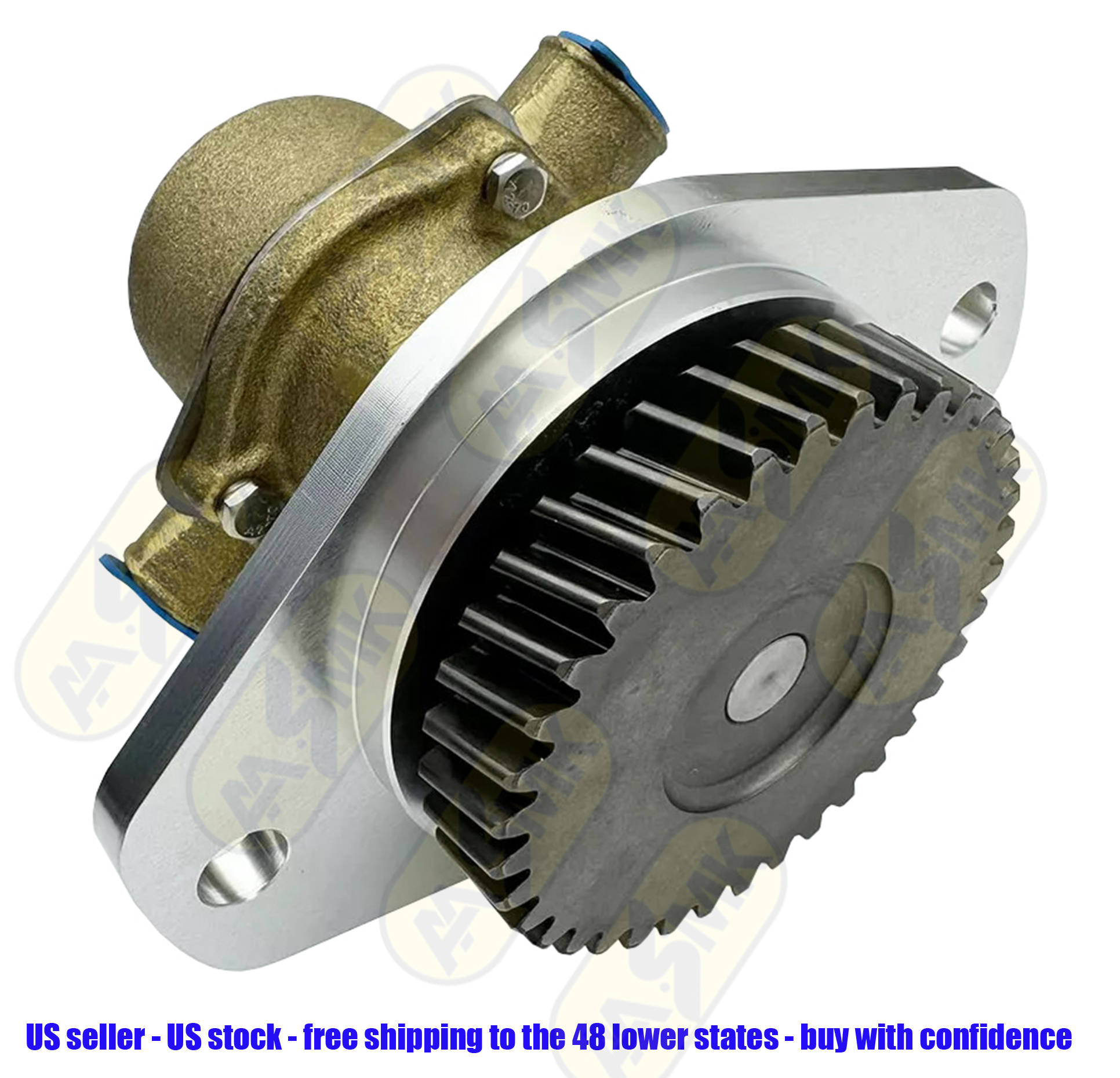3907458, 3912019 RAW SEA WATER PUMP FOR CUMMINS ENGINE 4B 4BT 6B 6BT - Image 5