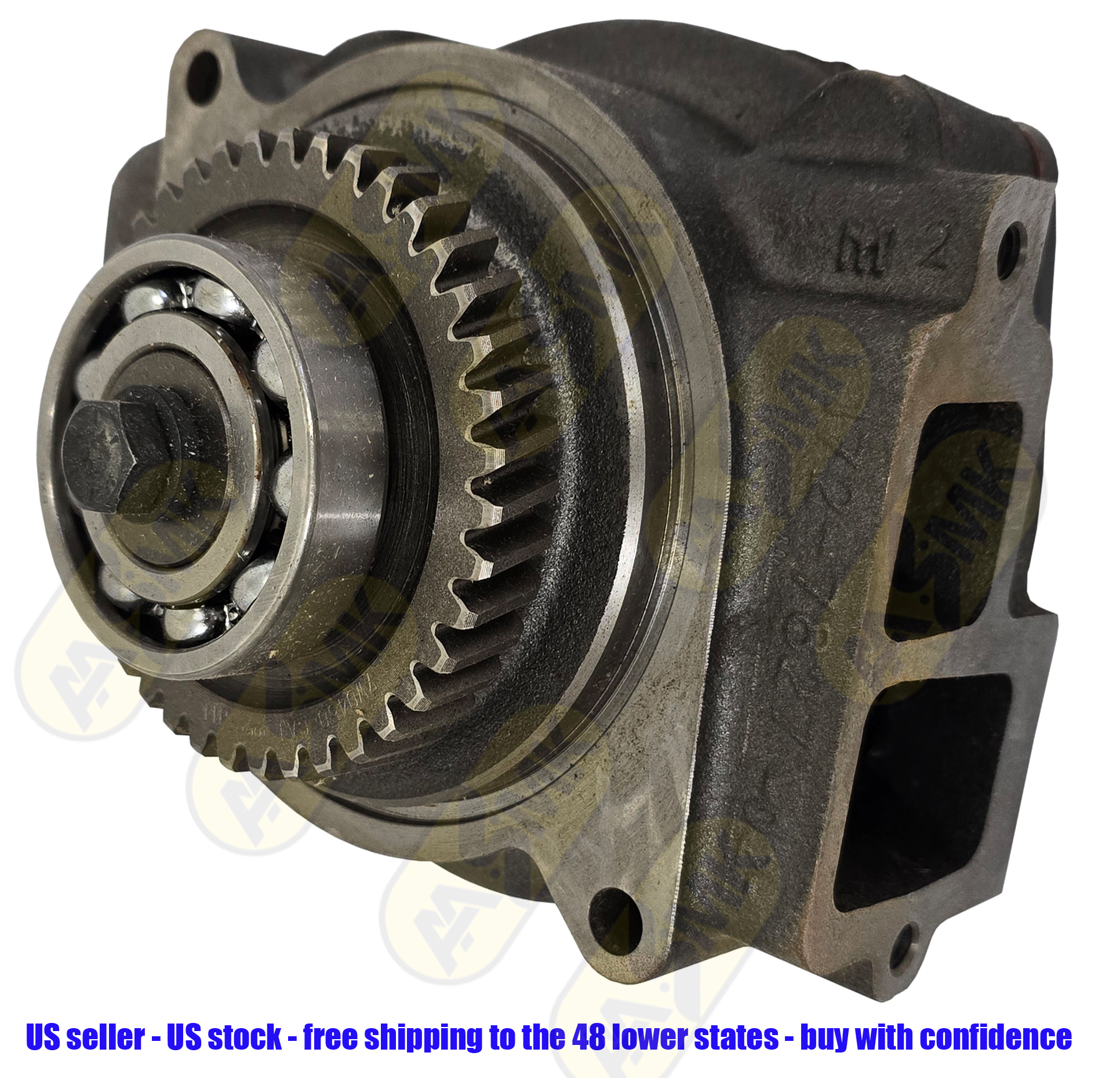 CATERPILLAR Water Pump 3304 3306 1727766 1550067 2W8002 1W3060 - Image 7
