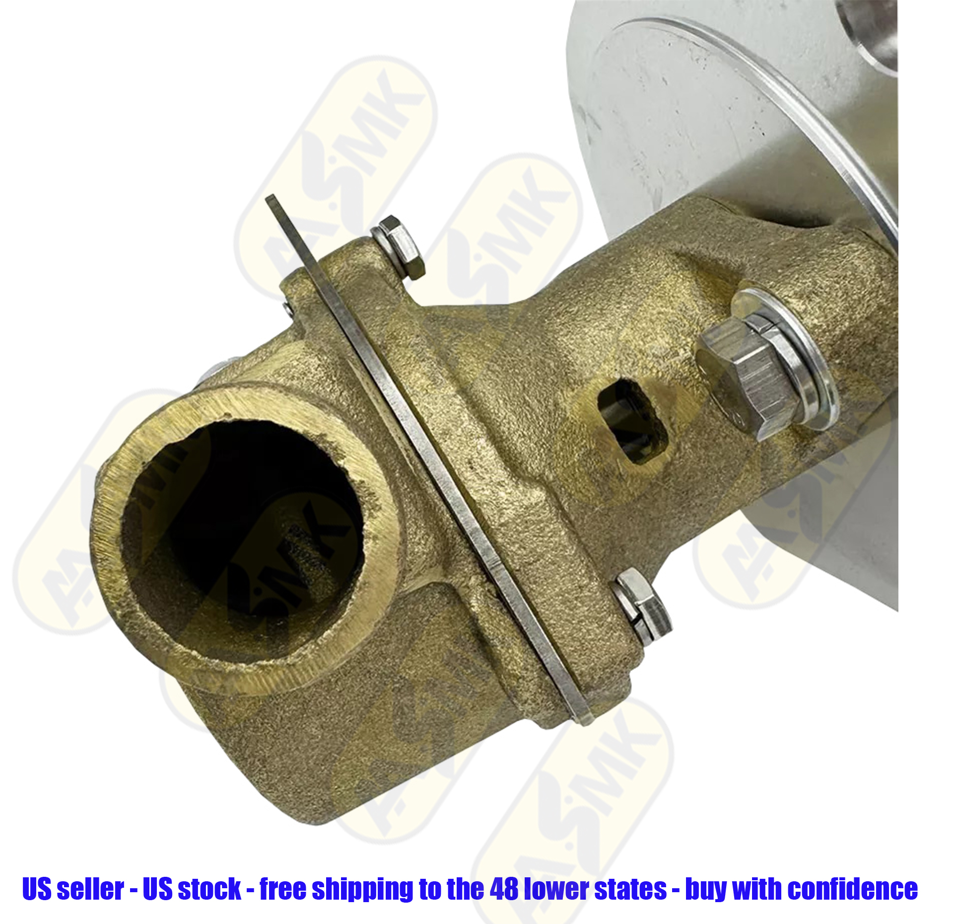 3907458, 3912019 RAW SEA WATER PUMP FOR CUMMINS ENGINE 4B 4BT 6B 6BT - Image 8