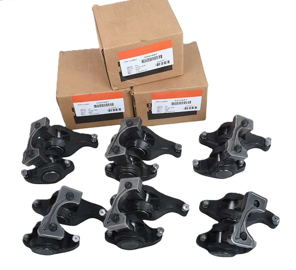 5253887 6XINTAKE ROCKER ARM FOR CUMMINS ISC ISC8.3 QSC8.3L ISL CM850 CM2150 CM2250