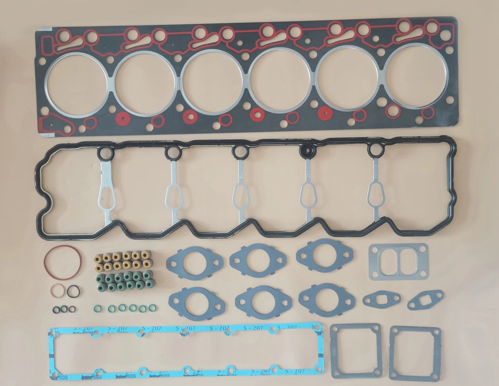 4089790 4090037 3800853 UPPER HEAD GASKET GASKET SET KIT FOR 5.9L CUMMINS 24V - Image 7