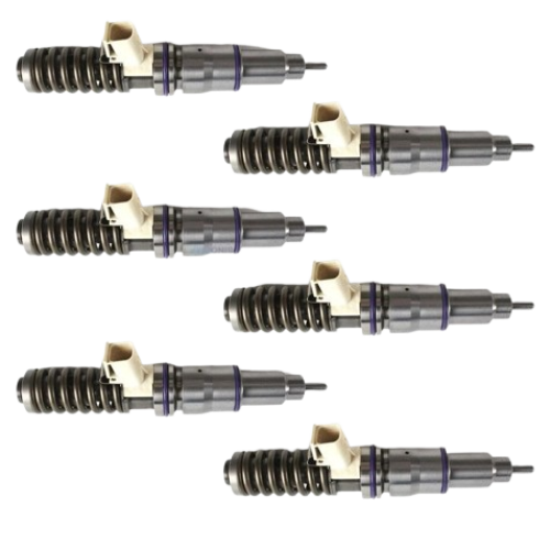 6PC FUEL INJECTORS 85020428 22479124 VOLVO D13 MACK MP8 T300 T630 T780